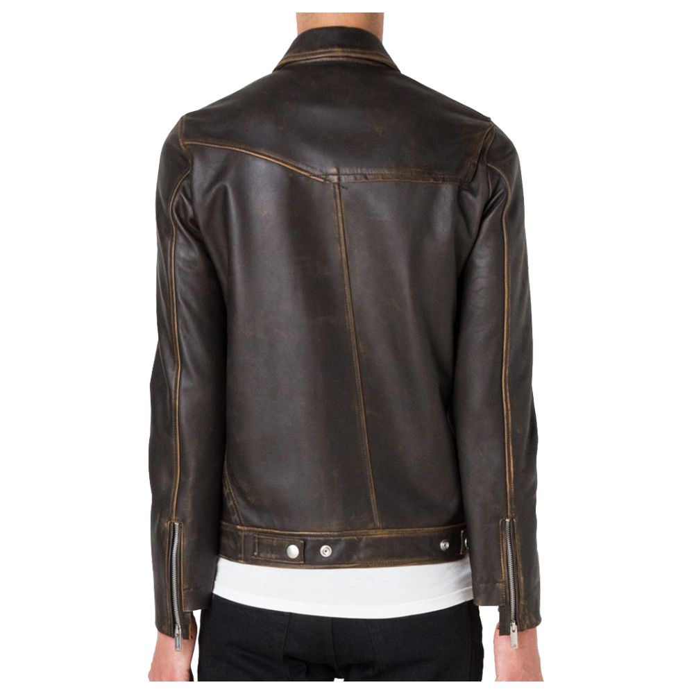 Vintage Cracker Biker Jacket