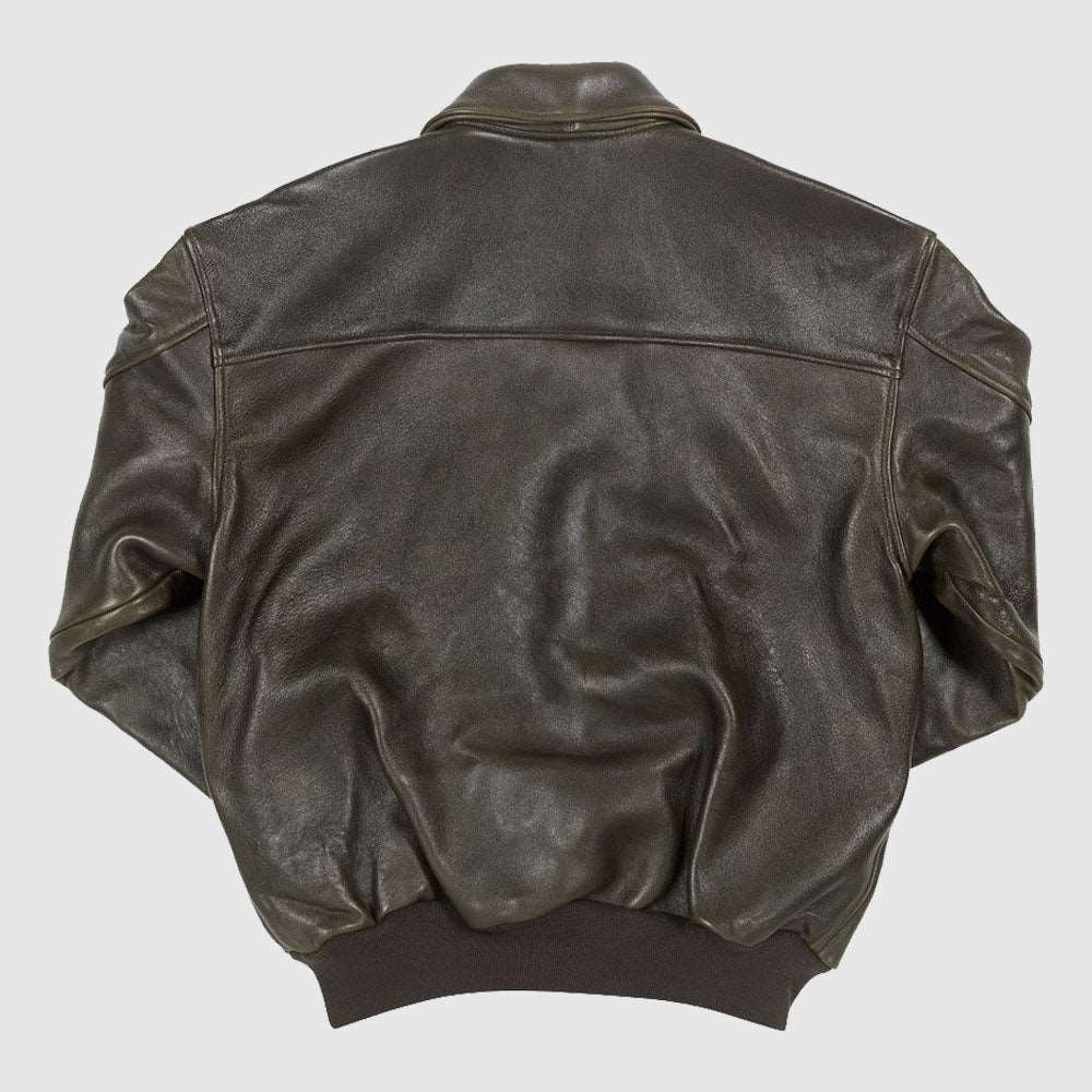 Veste en cuir pour pilote de mission A-2 100