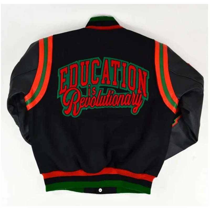 1619 Freedom School Motto 2.0 Collegejacke