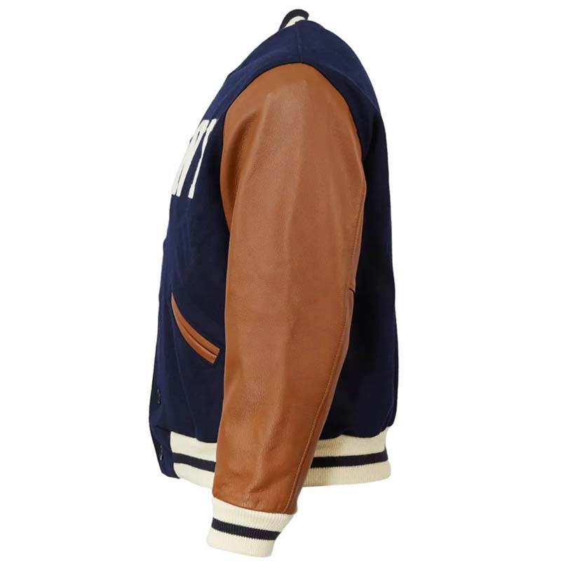 1940 NY Yankees Varsity Jacke in Blau und Braun