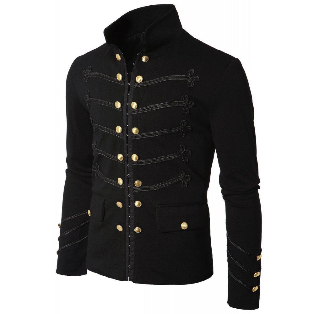 Napoleon Hook Militär-Gothic-Jacke