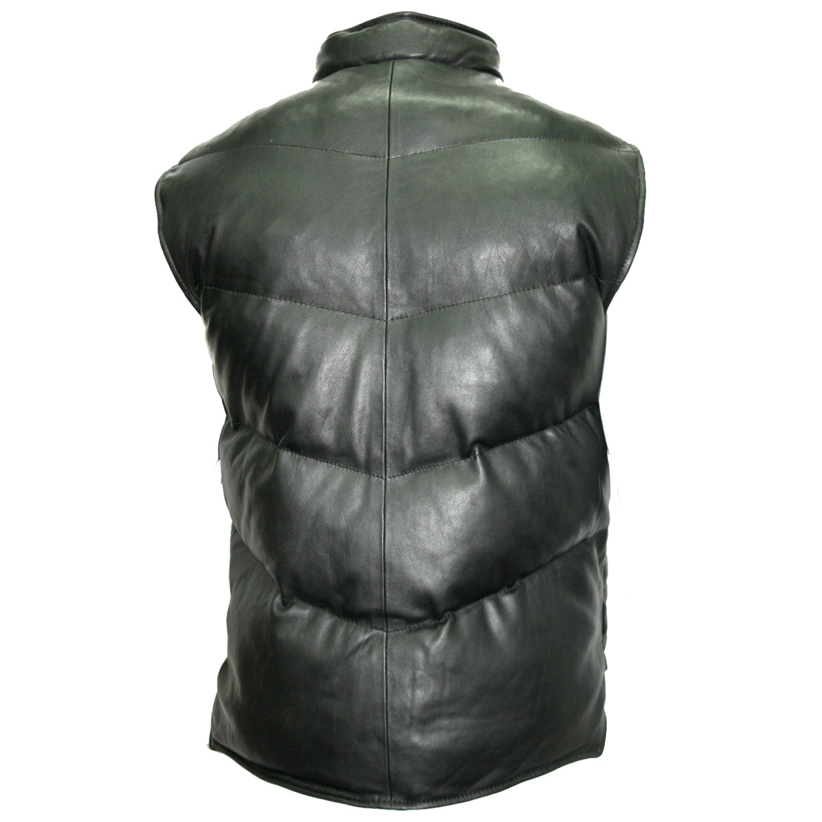 Men Gilets Body Warmer Leather Waistcoat