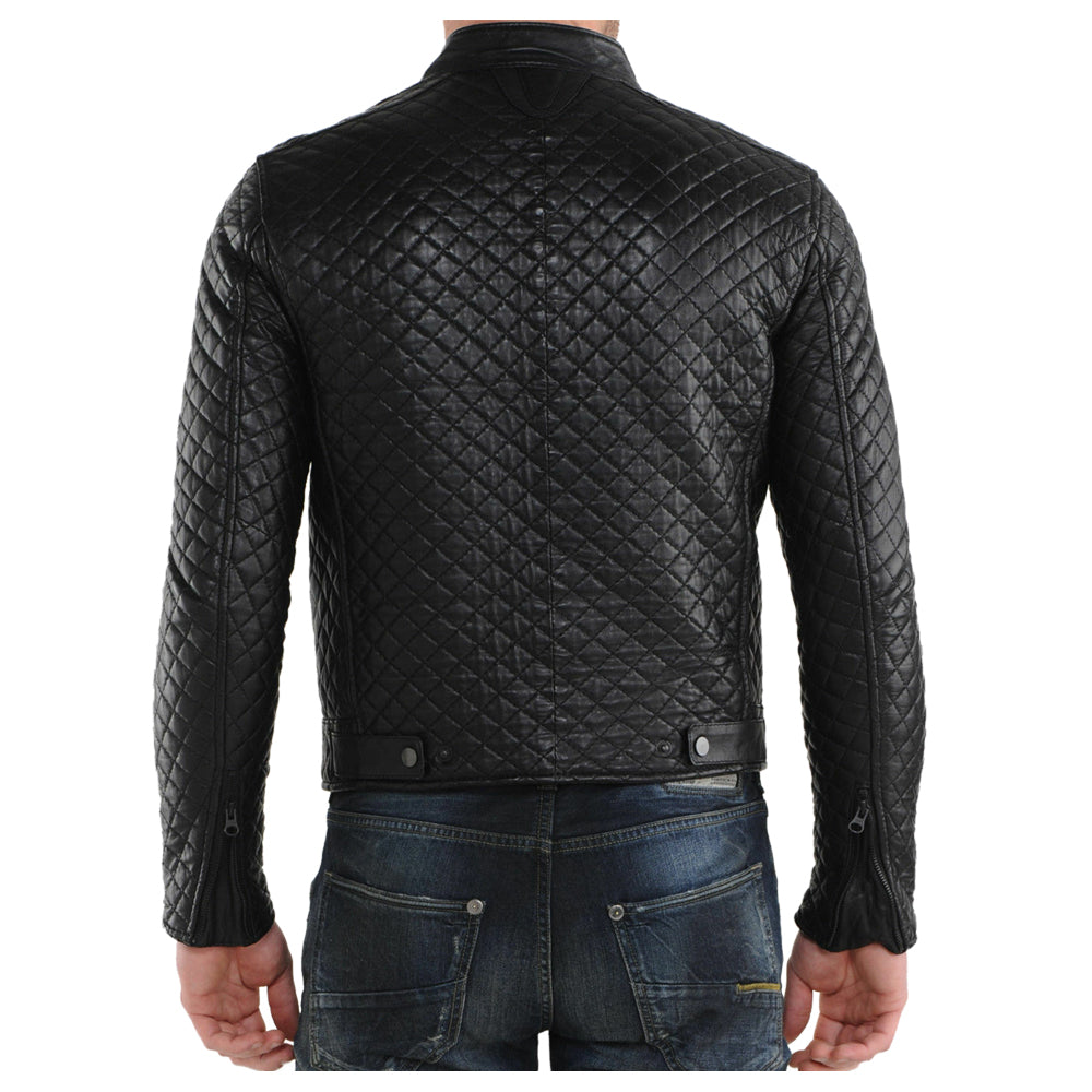 Veste de moto élégante pour homme