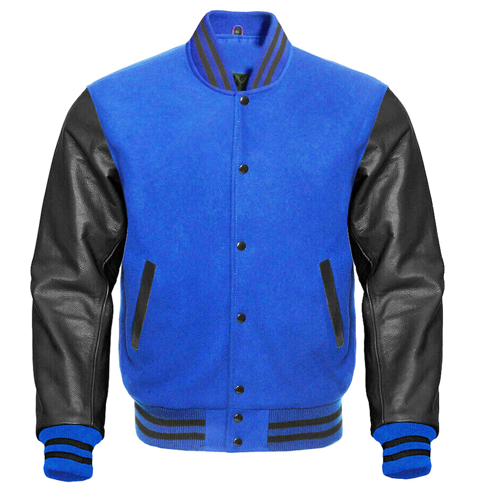 Veste de baseball multicolore style bombardier universitaire 