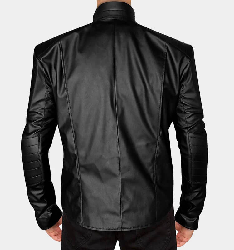 Veste en cuir de moto Batman Beyond