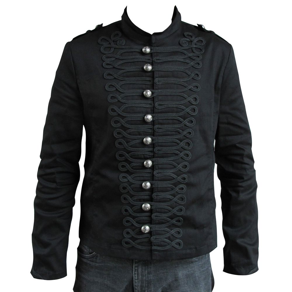 Veste de défilé militaire Veste d'armée gothique Steampunk