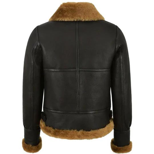 Blouson aviateur en peau de mouton pour femme B3 Raf Aviator