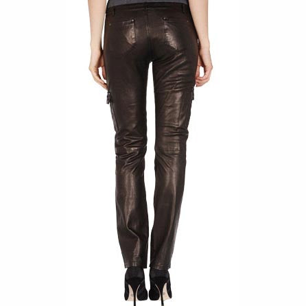 Pantalon en cuir Urbane Haute pour femme