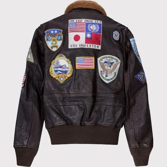 Veste G-1 authentique du film TOP GUN