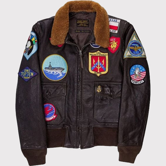 Veste G-1 authentique du film TOP GUN