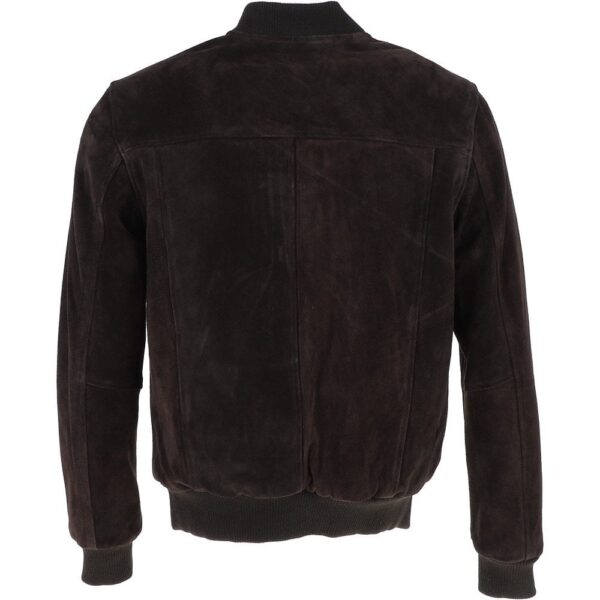 Blouson aviateur en daim BlackShadow pour homme