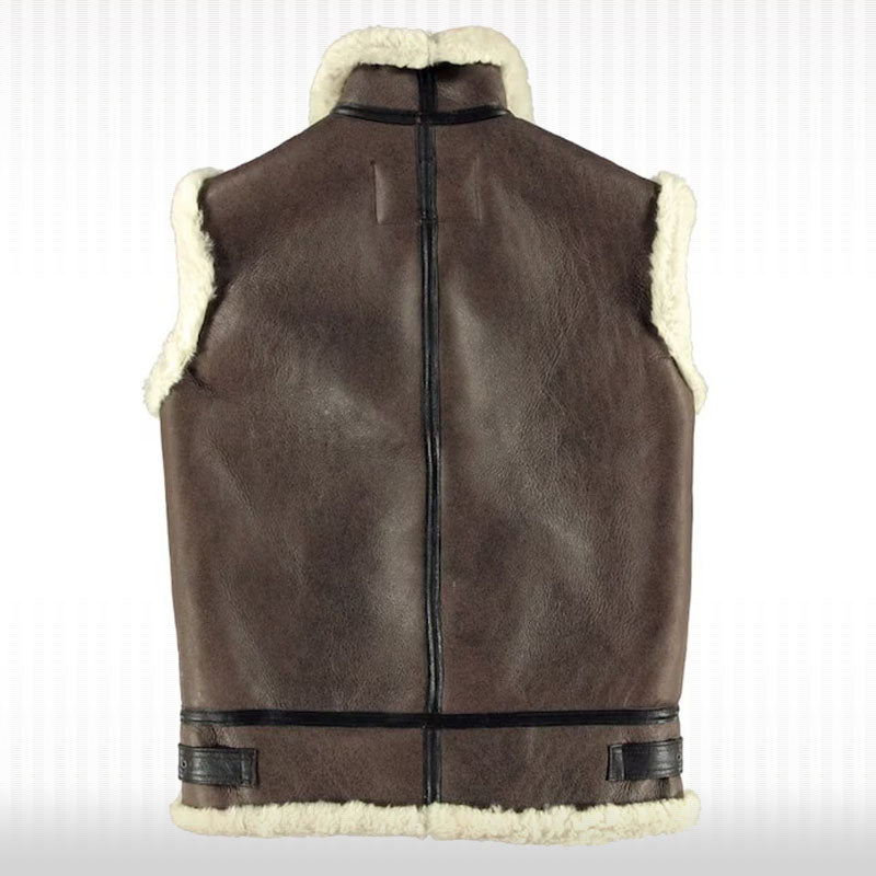 Gilet en peau de mouton B-3 Aviator's Choice