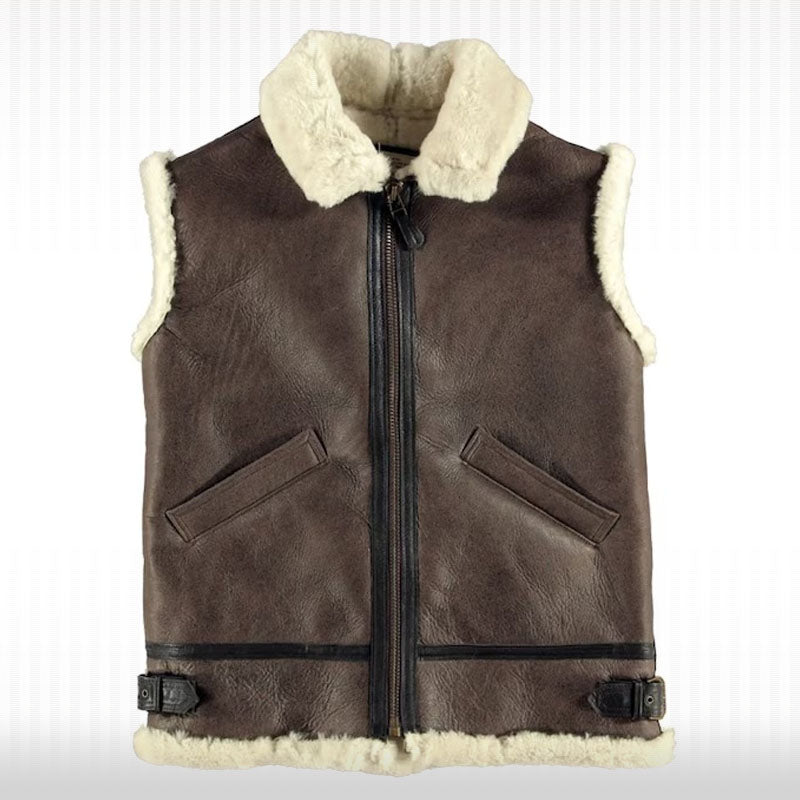 Gilet en peau de mouton B-3 Aviator's Choice