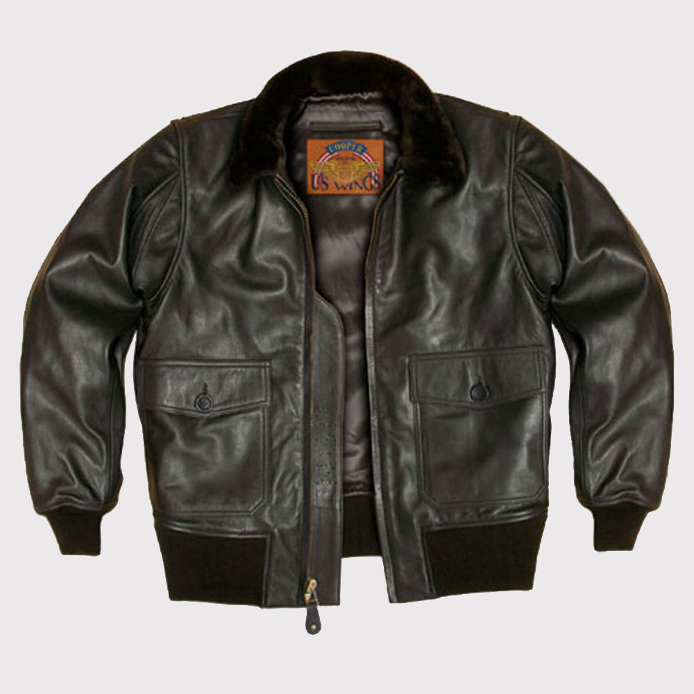 Blouson de vol original Cooper G-1 de la marine américaine