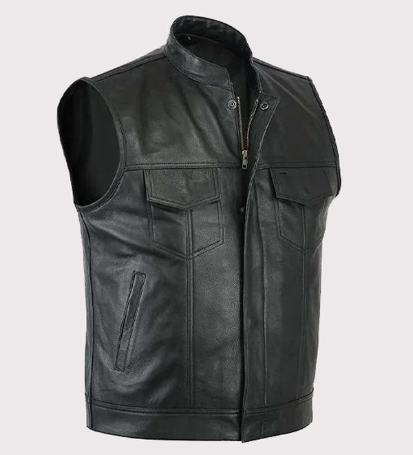 Gilet de motard en cuir personnalisé – Votre style, à votre façon