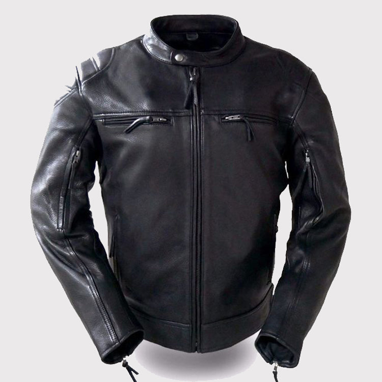 Veste de moto en cuir Elite Top Performer