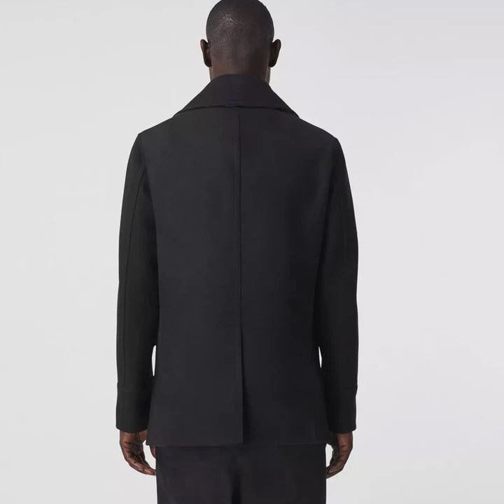 Manteau en polaire noir pour homme