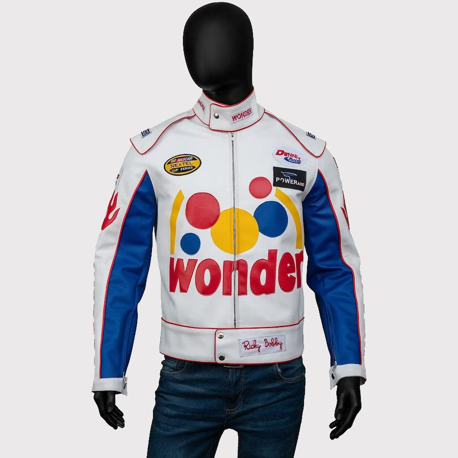 Veste de course pour homme The Ballad of Ricky Bobby Wonder Bread Costume