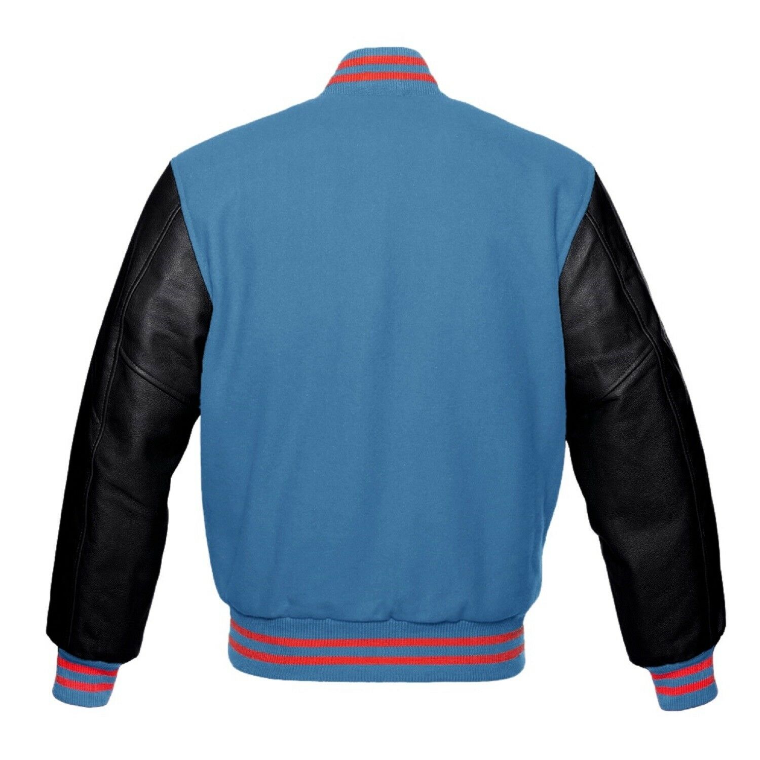 Veste de baseball multicolore style bombardier universitaire 