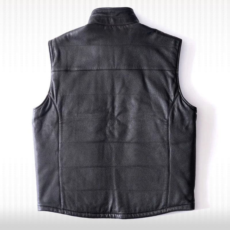 Gilet en peau de mouton pour homme